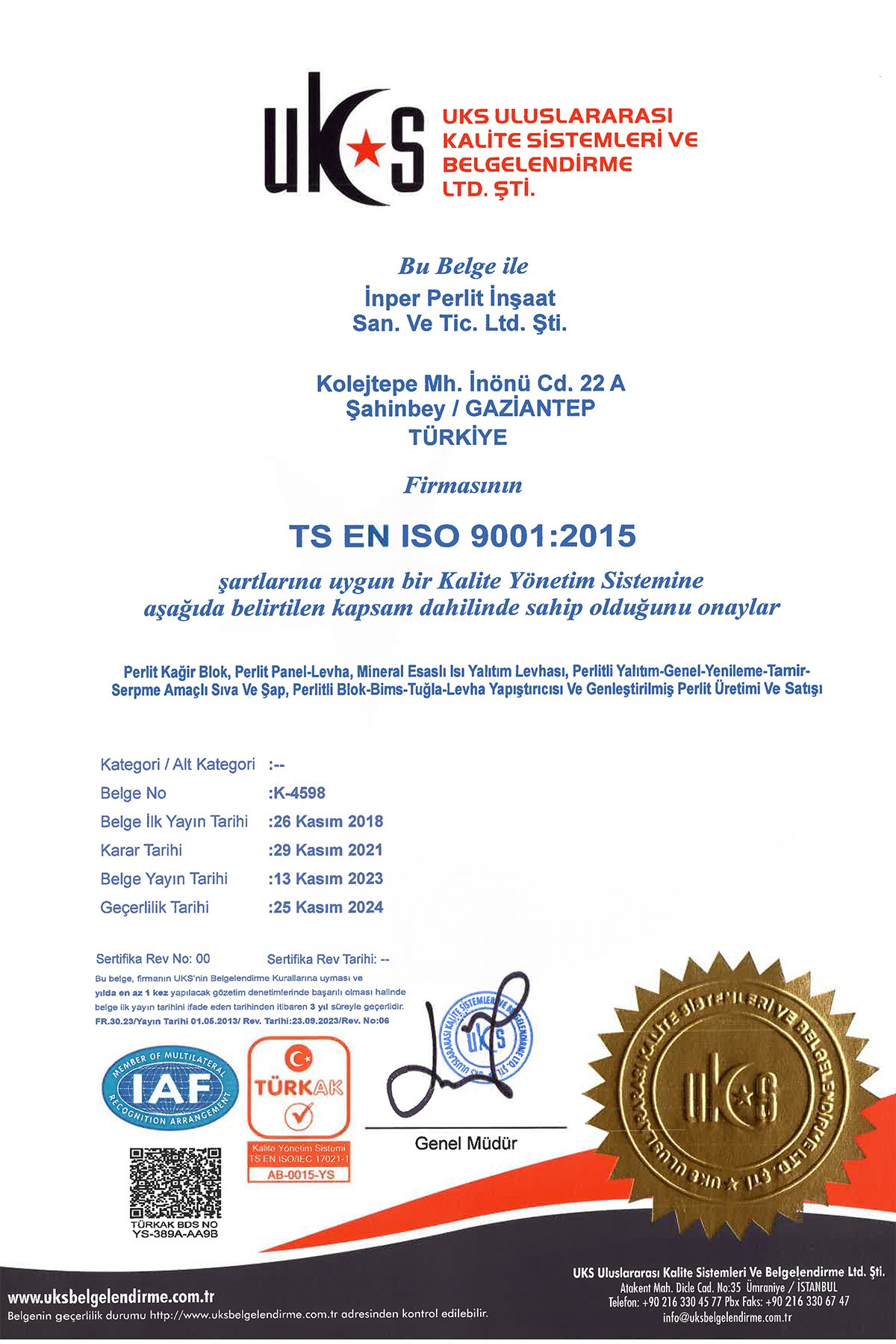 ISO 9001-2015